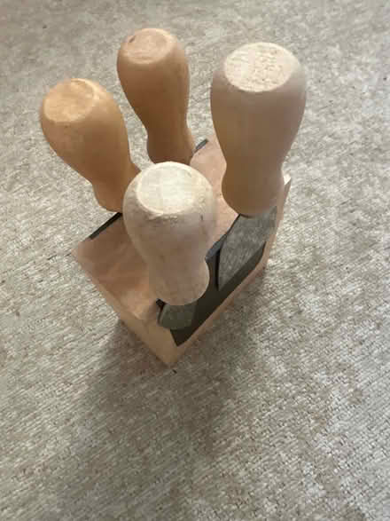 Photo of free Wooden cheese knife block (Chelmsford CM1) #2