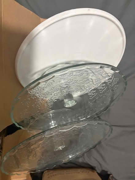 Photo of free Various cake stand glass/candle holders (Harpur Hill SK17) #2