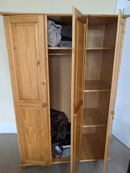 Photo of free Wooden wardrobe (South Hampstead NW6) #2