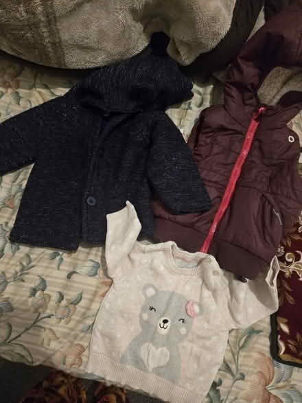 Photo of free Girls 6-12m clothes (M21 8BD) #1
