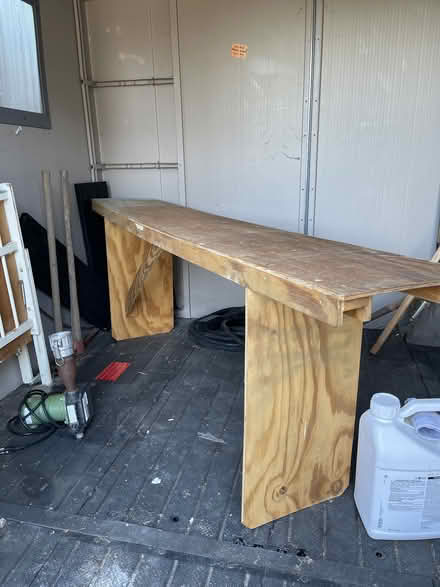 Photo of free Table 81"w x 14" d x 28" h (Muir Oaks, Martinez) #4