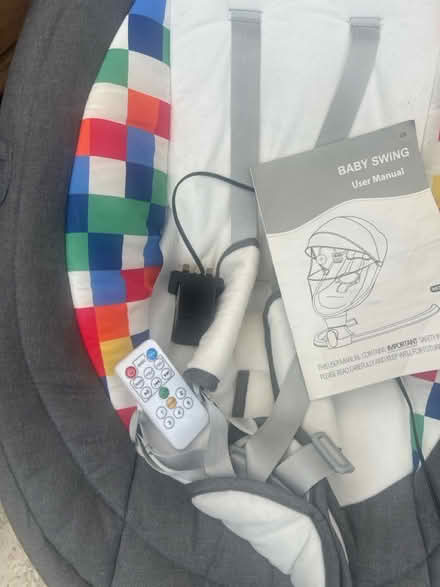 Photo of free Baby swing or bouncer (Mitcham) #4