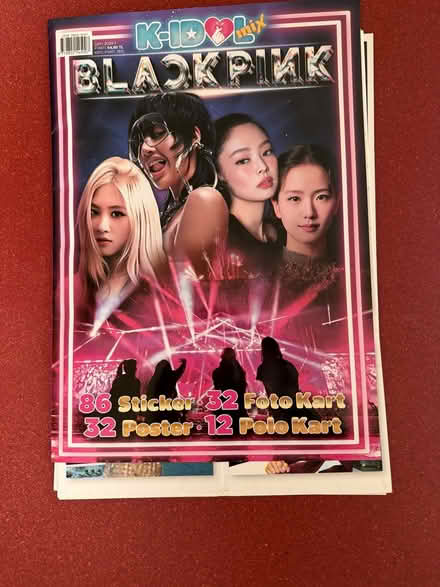 Photo of free Black Pink Stickers and Poster (Sunnyvale (Wolfe)) #1