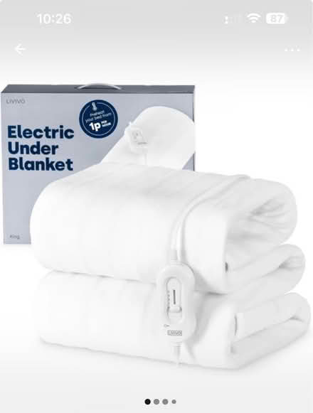 Photo of free LIVIVO Electric Blanket King Size (WC1X) #1