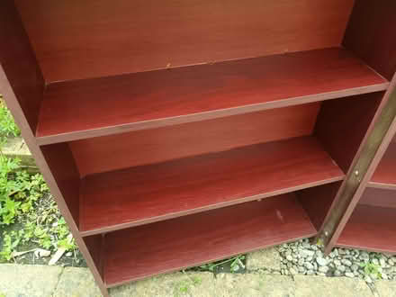Photo of free Pair Of Wood Shelving Units (Woodstock OX20) #2