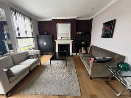 Photo of free Bespoke Velvet Sofa (Shepherds Bush W6) #1