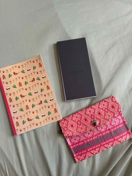 Photo of free Pocket notebooks & coin purse (SW15) #1