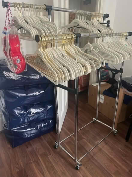 Photo of free Double Clothes Rack (WC1X) #1
