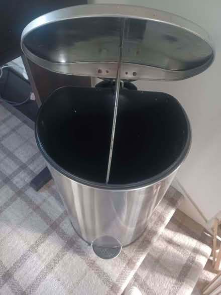 Photo of free stainless steel kitchen bin (Cranbrook TN17) #2