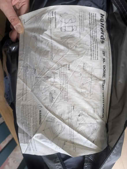 Photo of free One man tent (Abingdon, OX14 3TD) #3