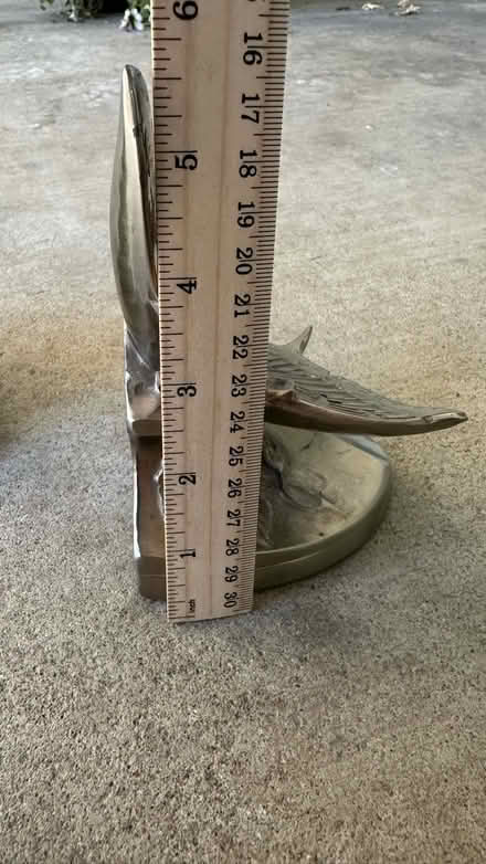 Photo of free Heavy metal butterfly bookends (Eagle Hill) #4