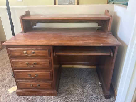 Photo of free Desk & Double bed/dresser (Pleasant View) #1