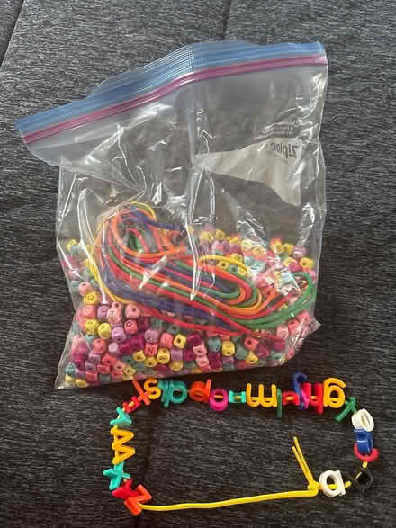 Photo of free Letter beads/strings (Plymouth) #1