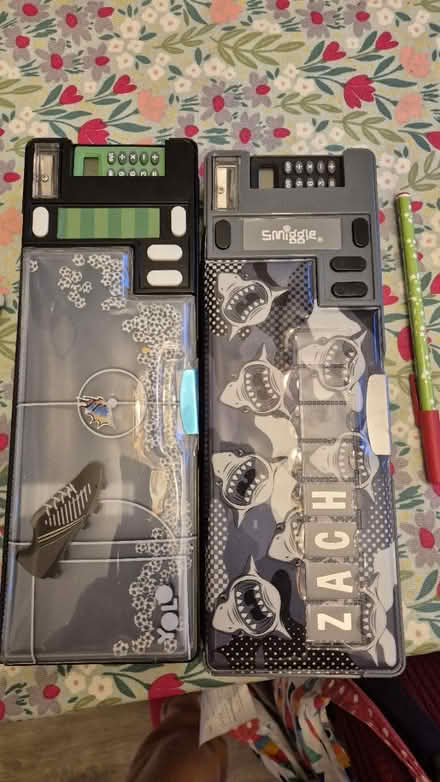 Photo of free 2 sturdy pencil cases (Downham BR1) #1