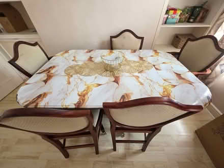Photo of free Oak Dinning table and chairs (Wakefield WF2) #1