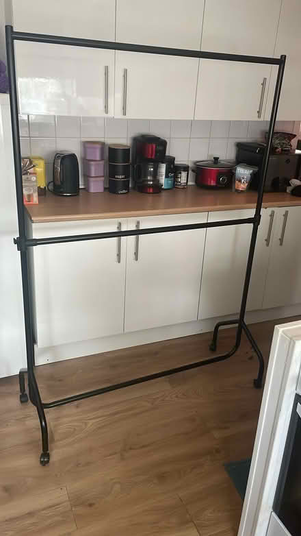 Photo of free 4ft Heavy Duty Double Clothes Rail (Milton Keynes) #1