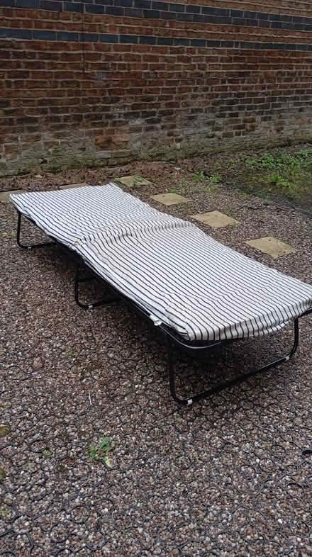 Photo of free Foldaway Single Bed with Mattress (Manchester, M16) #1