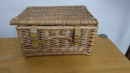 Photo of free Small hinged hamper (Slinfold RH13) #2