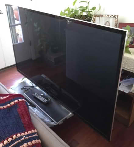 Photo of free 65" Panasonic plasma TV (Bernardo & Iowa, Sunnyvale) #1