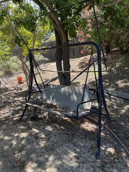 Photo of free Outdoor Bench Swing (Muir Oaks, Martinez) #2