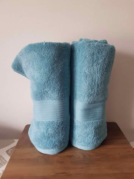Photo of free John Lewis Large Bath Towels X2 (BA1) #1