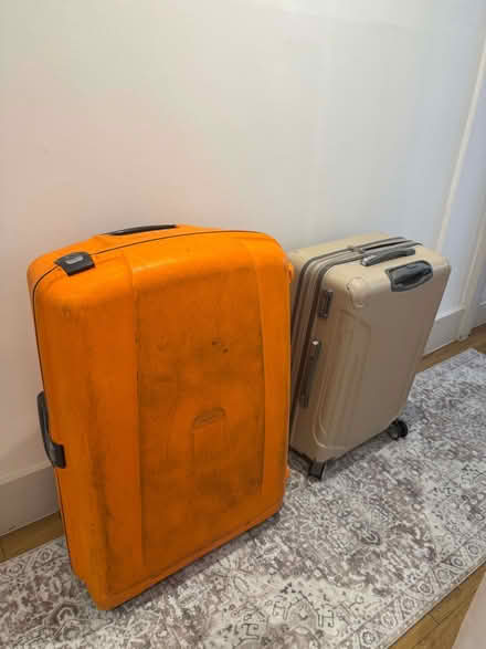 Photo of free 2 Suitcases / luggage with flaws (Knightsbridge SW7) #1