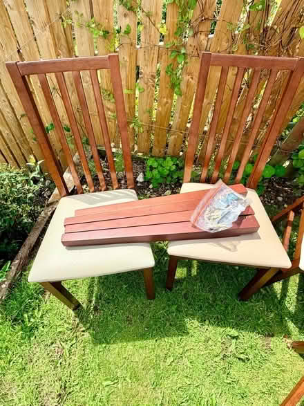 Photo of free Dining Table & 4 chairs (Clifton CA10) #2