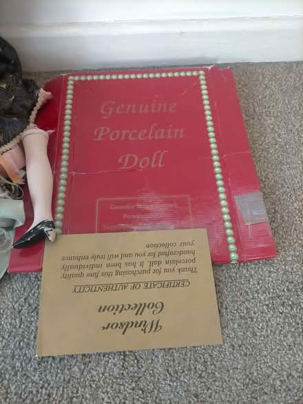 Photo of free Porcelain doll (broken) (Heald Green SK8) #2
