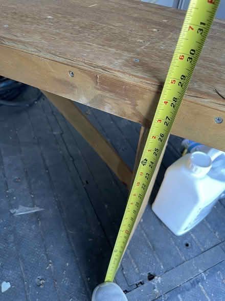 Photo of free Table 81"w x 14" d x 28" h (Muir Oaks, Martinez) #3