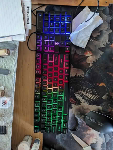 Photo of free 2 Wolf-lit keyboards (Morley) #1