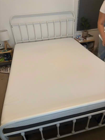 Photo of free DOUBLE BED AND MATTRESS Double bed and mattress availa (Rochford SS4) #1