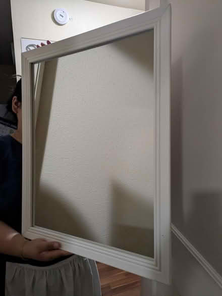 Photo of free Medium white mirror (Lynnwood/Scriber Lake) #1