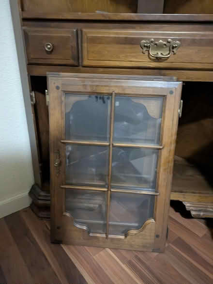 Photo of free Corner Hutch with glass doors (Lynnwood/Scriber Lake) #1