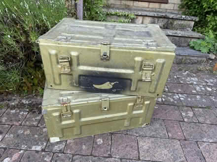 Photo of free Two large metal boxes (Woodmancote GL11) #1
