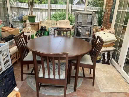 Photo of free Extending Dining Table And 4 Chairs (Butlocks Heath SO31) #1