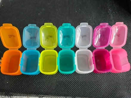 Photo of free Pill Boxes for Medication (Welling DA16) #3