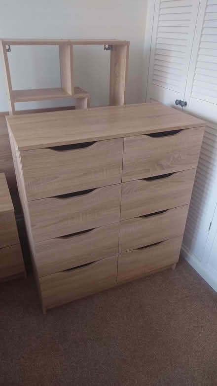 Photo of free Sonoma oak laminate bedroom furniture (Fishergate YO10) #2
