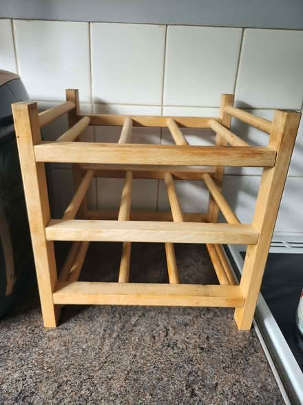 Photo of free Ikea 9 bottle/wine rack (Middleton MK10) #1