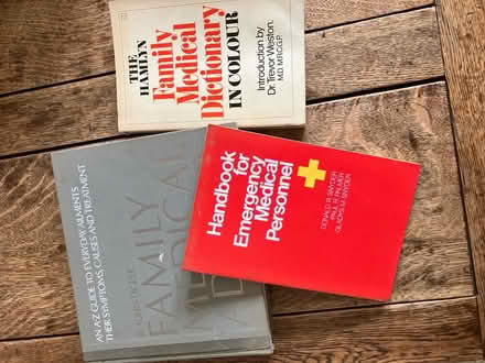 Photo of free 3 medical books M/head river area (Maidenhead SL6) #1