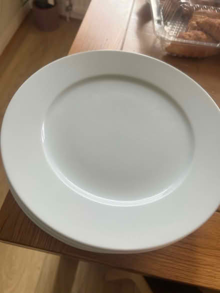 Photo of free 7 IKEA white dinner plates (SS15) #2
