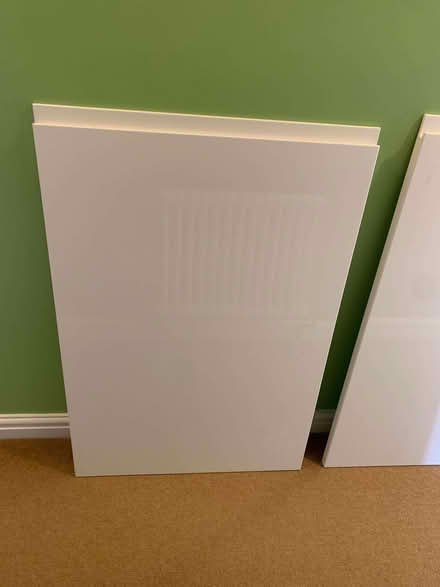 Photo of free 2 x White kitchen cupboard doors (Hackney Downs E5) #2