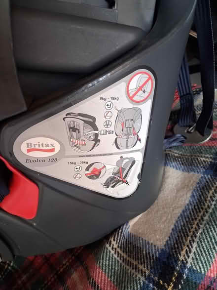 Photo of free Child car seat (Woodley Airfield RG5 4) #2