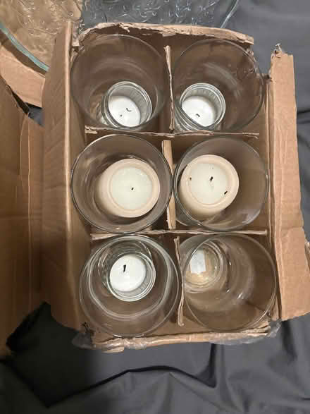 Photo of free Various cake stand glass/candle holders (Harpur Hill SK17) #1