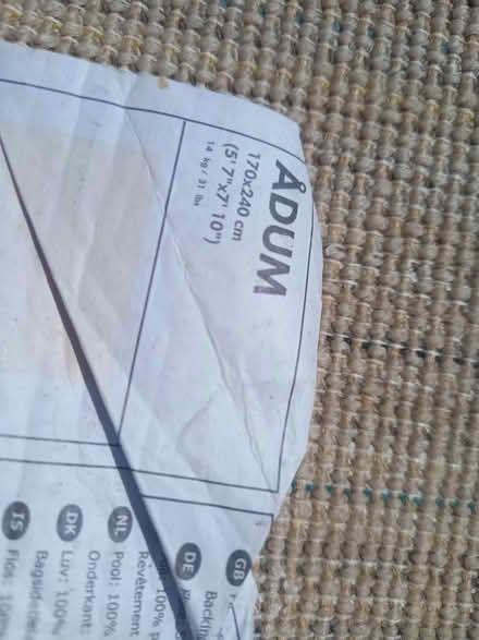 Photo of free IKEA large grey mat (Just off Gloucester Rd BH7 6J*) #2