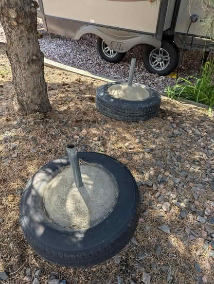 Photo of free Yard game pole anchors (NE Longmont) #1
