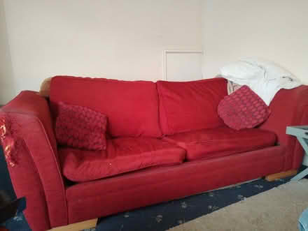 Photo of free Red Sofabed (Ormesby TS6) #1
