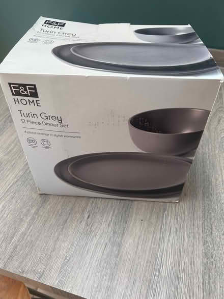 Photo of free F&F 12 Piece Dinner Set. Never used. (Southsea PO4) #1