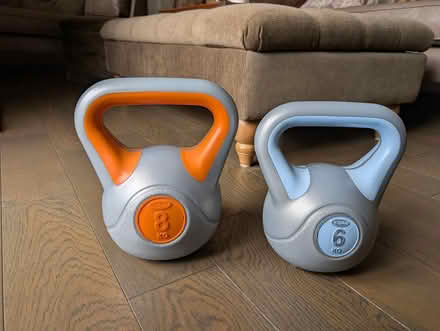Photo of free 2 kettle bells (Camberley GU15) #1