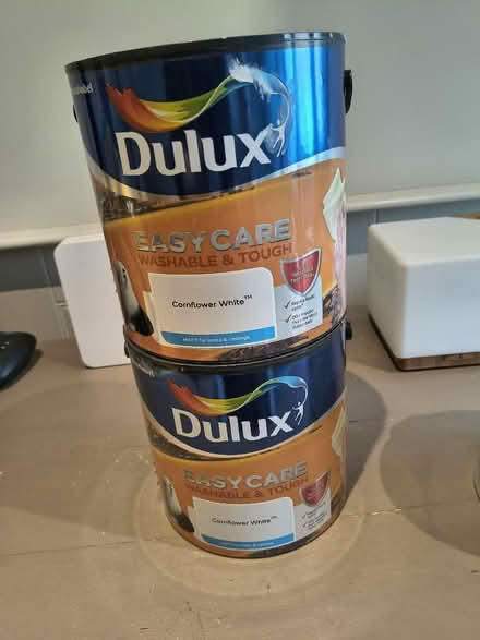 Photo of free Emulsion Paint, Cornflower White (East Hill DA1) #1