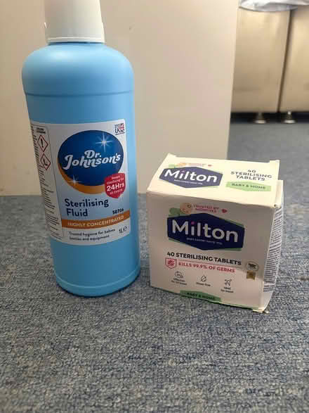 Photo of free Sterilising fluid and tablet (BR5 4PU) #1